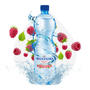 Obolonska Water with Raspberry Taste